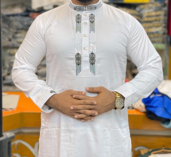 🤍 অরজিনাল কটন-হোয়াইট কালার-🤍 (কোড: 74)