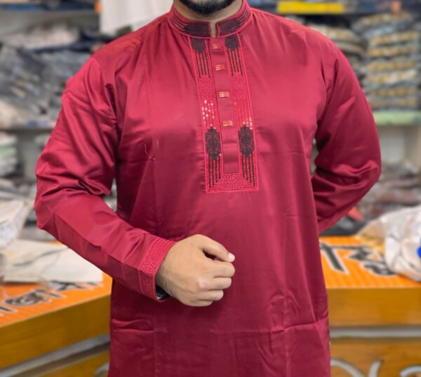 🌹 অরজিনাল কটন- মেরুন কালার  🌹 (কোড: 72)